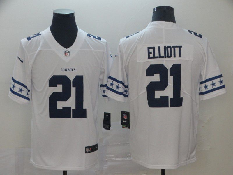 Men Dallas cowboys #21 Elliott White team logo cool edition NFL Jerseys->dallas cowboys->NFL Jersey